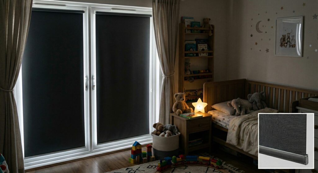 Rolety zaciemniające – pokój dziecka